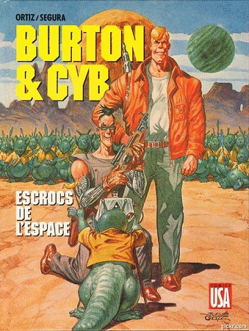 Burton & Cyb - 4 Tomes