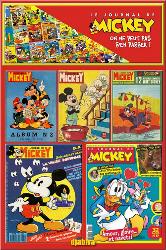 TITANPACK Le journal de mickey de 1952 à 2017