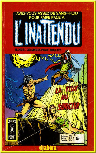 L’INATTENDU .COMICS POCKET. 25 Tomes Série finie