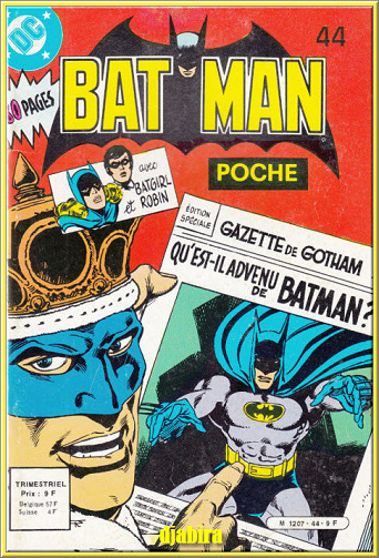 Batman Poche 52 Tomes