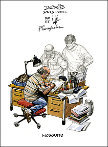 Derib, Sous L’œil de Jijé et Franquin
