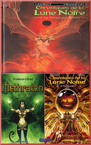 L’UNIVERS De La Lune Noire 3 Séries de 28 Tomes