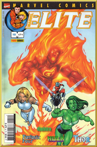 Parutions MARVEL Kiosques Années 2001 et 2002