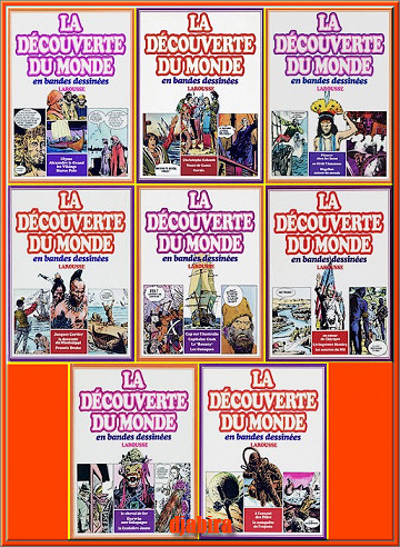 La Decouverte du Monde en BD 8 INTEGRALES