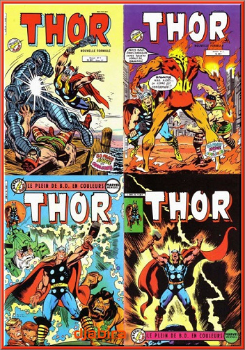 Thor Séries 1 et 2 - AREDIT - 42 Numéros