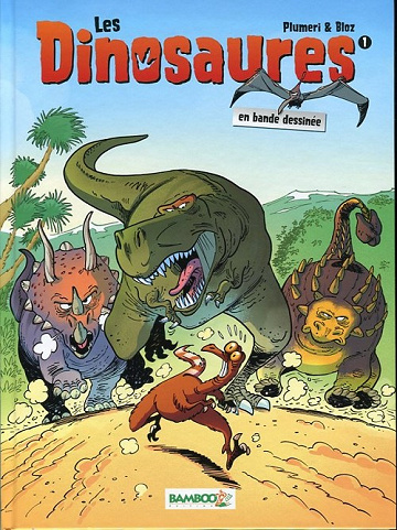 Les dinosaures en BD (Tomes 1 et 3)
