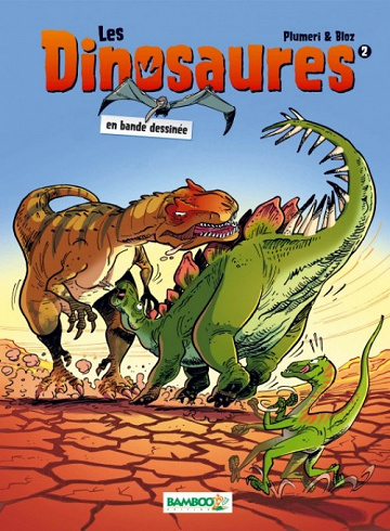Les dinosaures en BD (Tomes 2 et 4)