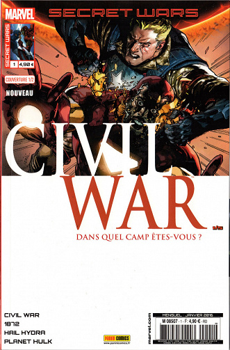 Secret Wars - Civil War (Tome 1)