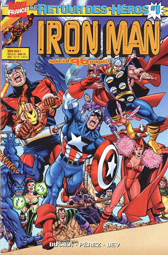 Iron Man (Marvel France - 1999 - Le retour des héros) (Tomes 1 à 22)