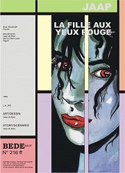 De Boer, Jaap - La fille aux yeux rouge (érotique)