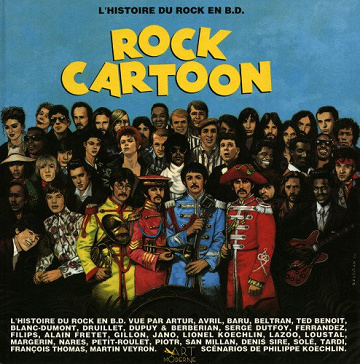 Rock cartoon - L’histoire du Rock en BD