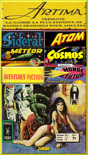 Les Collections De Science-fiction d’ARTIMA 6 Séries