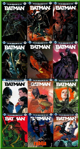 Batman Rebirth DC Presse 24 Tomes