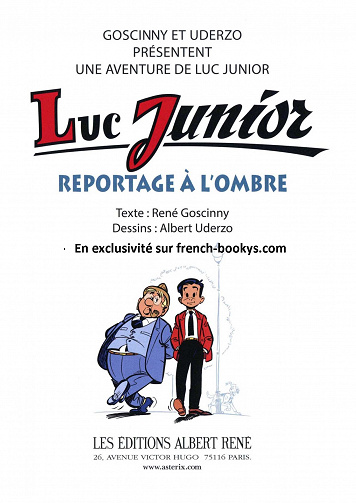 luc junior - reportage a l’ombre
