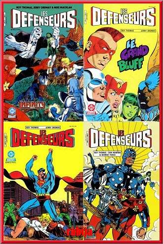 LES DEFENSEURS Arédit 11 N° Série I et 12 N° Série II