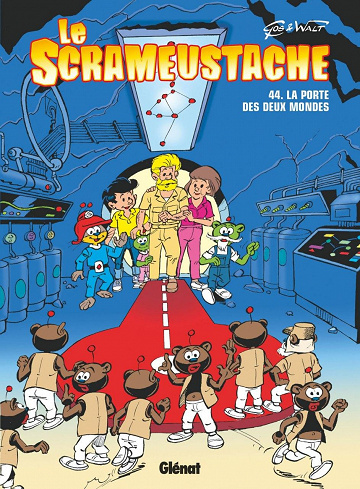 Le Scrameustache, Tome 44 : La porte des deux mondes
