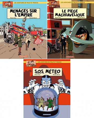 Les Aventures de Philip et Francis (T01 a T03)