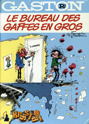 Gaston Lagaffe 02 Le bureau des gaffes en gros