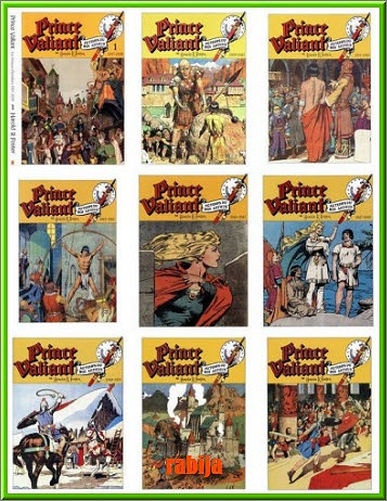Prince Valiant 17 Tomes FR et 41 Tomes ENG
