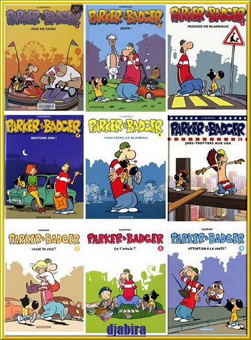 PARKER & BADGER 9 Tomes