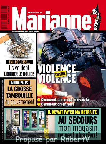 Marianne N°1193 - 24 au 30 Janvier 2020