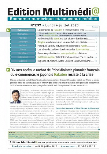 Édition Multimédia - 6 Juillet 2020