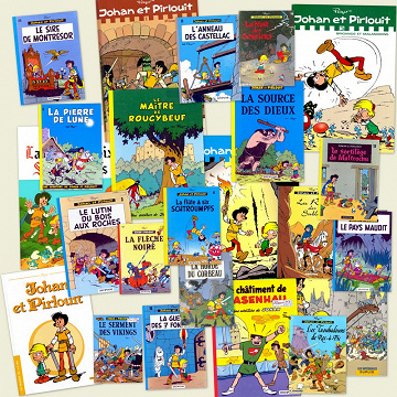 Johan et Pirlouit Tomes 1-17 +6 Hs