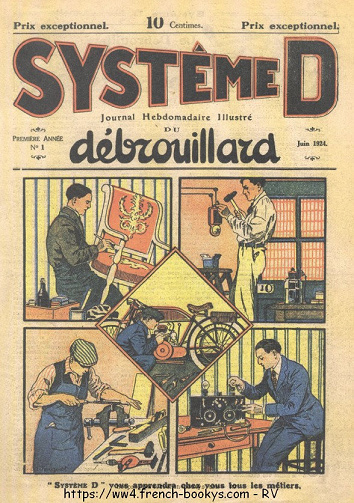 Système D N°1 - Juin 1924