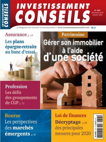 Investissement Conseils - Décembre 2019 - Janvier 2020