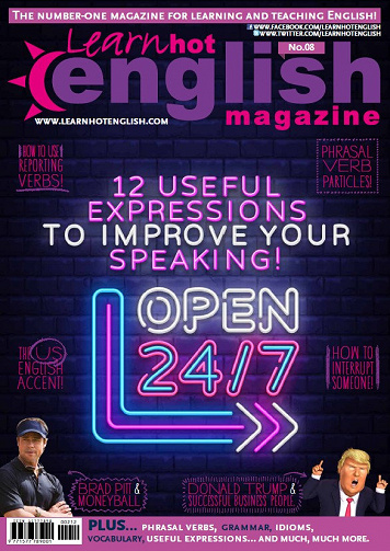 Learn Hot English Magazine N°212 - January 2020