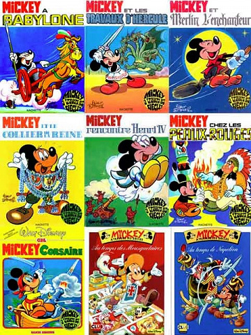 Mickey à travers les siecles