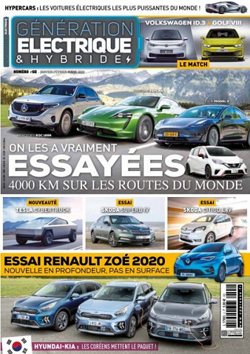 Génération Electrique & Hybrides - Janvier-Mars 2020