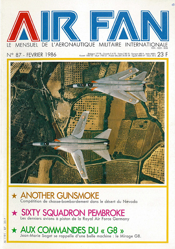AirFan - N° 87, Fevrier 1986