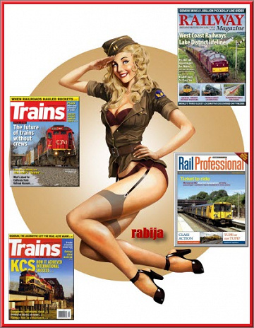 TITANPACK I de magazines divers sur les trains 293 Numéros