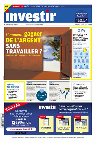 Investir - 14 Août 2020