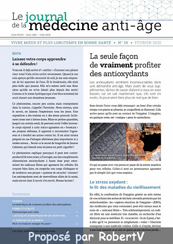Le Journal de la Médecine Anti-Âge N°38 - Février 2020