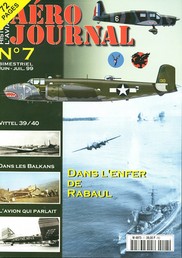 AÉRO JOURNAL - N° 7, Juin-Juillet 1999