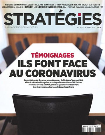 Stratégies - 26 Mars 2020