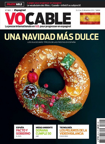 Vocable Espagnol N°800 - 12 Au 25 Décembre 2019