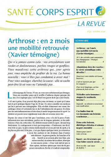 Santé Corps Esprit N°52 - Octobre 2020