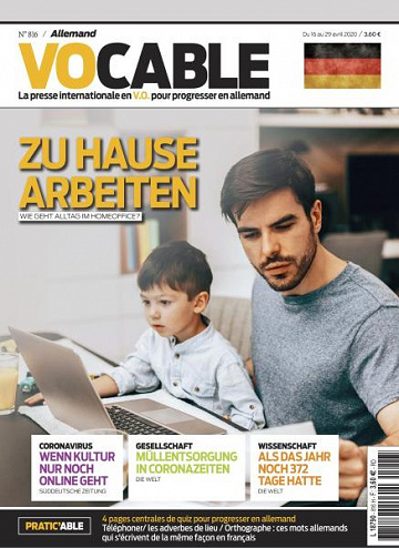 Vocable Allemand - 16 Avril 2020