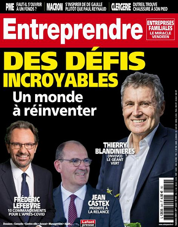 Entreprendre - Septembre 2020