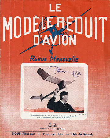 Le Modèle Réduit d’Avion - N° 170, Mai 1953
