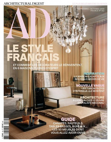 AD Architectural Digest France - Septembre-Octobre 2020