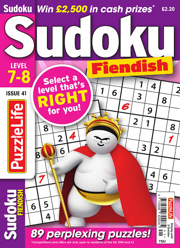 PuzzleLife Sudoku Fiendish - Issue 41