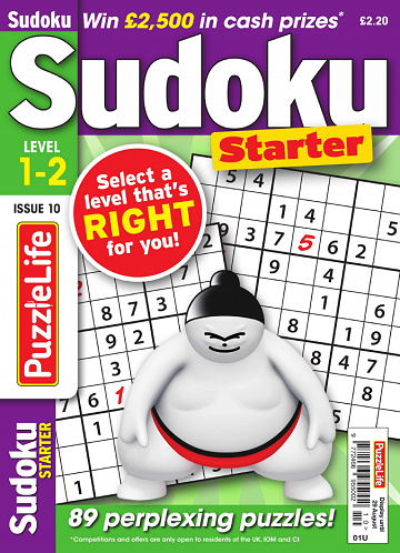 PuzzleLife Sudoku Starter - Issue 10