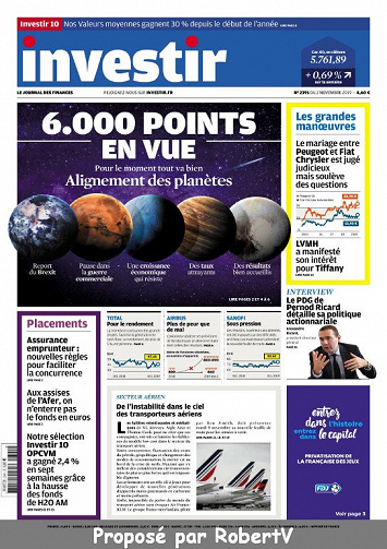 Investir N°2391 - 2 Novembre 2019