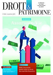 Droit & Patrimoine - Novembre 2019