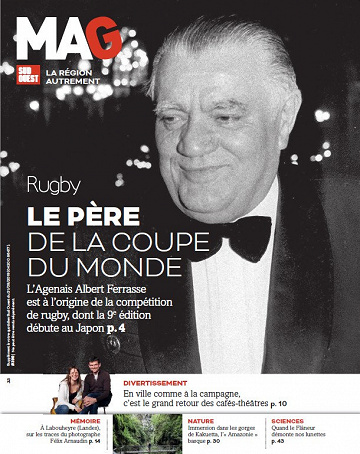 Sud Ouest Mag N°390 - 21 Septembre 2019
