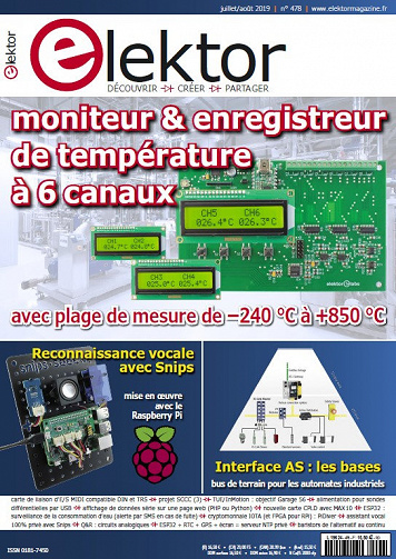 Elektor N°478 - Juillet-Août 2019